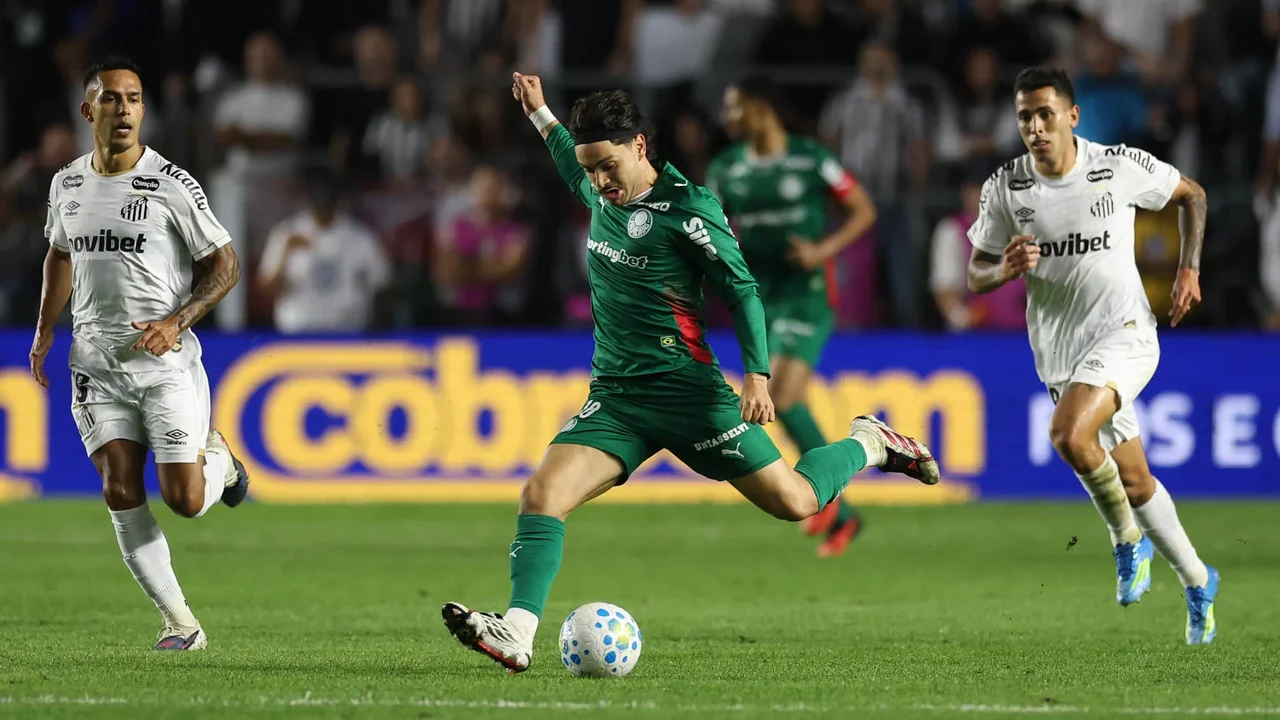 Palmeiras segura Santos e avança à semifinal da Copa do Brasil; Neymar se machuca