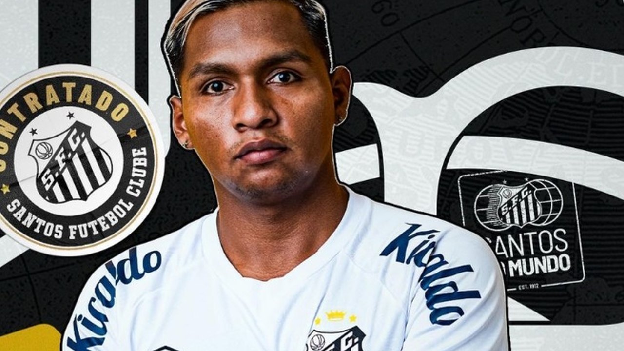 Santos anuncia o colombiano Alfredo Morelos como reforço para o seu ataque