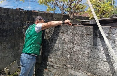 Iplam autua empresa por lançamento de concreto