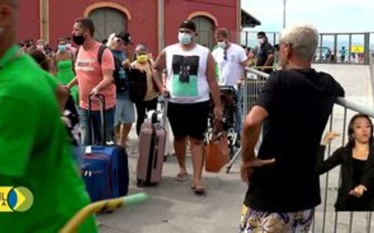 Temporada de cruzeiros está suspensa até 21 de janeiro