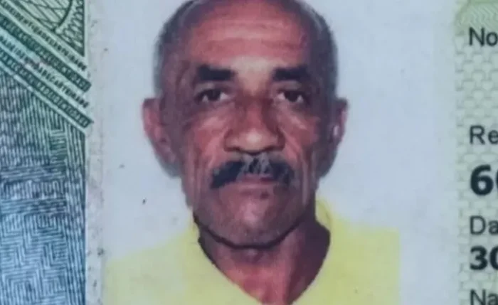 José Pereira do Nascimento, de 61 anos, foi morto a facadas dentro de casa José Pereira do Nascimento, de 61 anos, foi morto a facadas dentro de casa