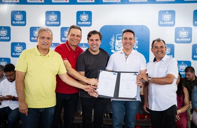Governo de Alagoas investe em obras de infraestrutura viária em Tanque d’Arca