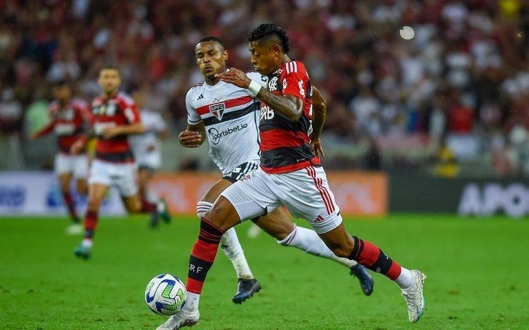 São Paulo fica no empate com Flamengo na estreia de James Rodrigues e Lucas Moura