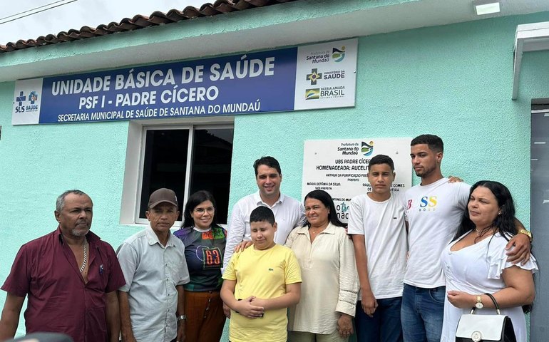 Prefeitura de Santana do Mundaú entrega reforma da UBS Padre Cícero em programação de emancipação política