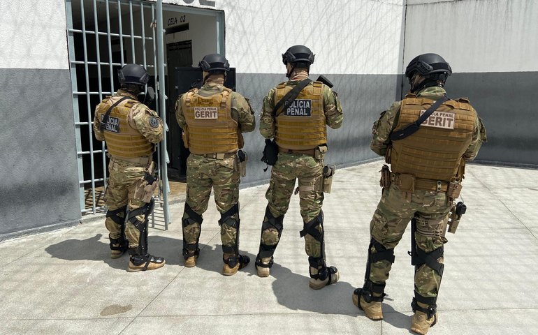 Policiais penais de Alagoas participam da Operação Mute