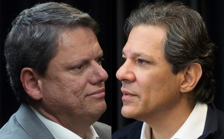 ‘Vocês entendem é de orçamento secreto’, diz Haddad a Tarcísio