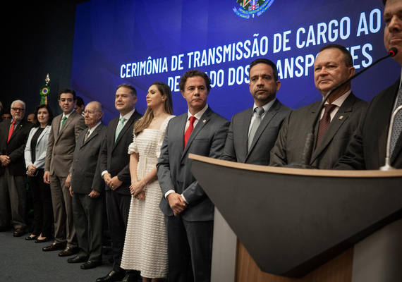 Dantas prestigia posse de Renan Filho no ministério