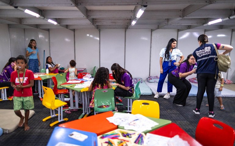 Prefeitura oferece espaço para filhos de catadores e ambulantes no Verão Massayó