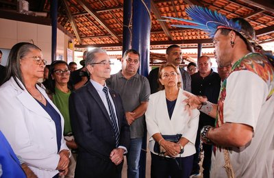 Justiça Itinerante leva cidadania à comunidade indígena em Palmeira dos Índios