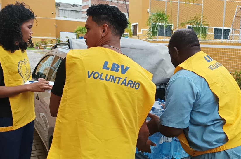 Com ação Amigo Solidário, LBV mobiliza população na doação de material de limpeza