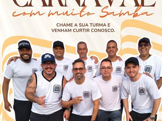 Samba da Pracinha recebe idosos assistidos por abrigo em Maceió no próximo sábado (28)