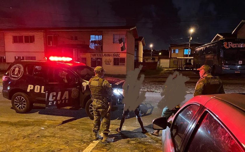 PC realiza operação saturação em Maceió