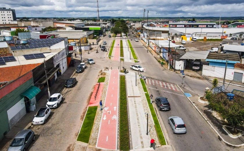 Ciclovia transforma a paisagem e o futuro da mobilidade em Arapiraca