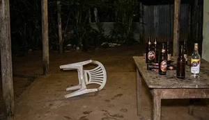 Bebedeira termina com homem agredido a pauladas no Carrasco; vítima pulou muro para pedir socorro