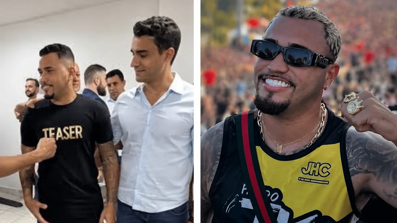 Marca de JHC e da Prefeitura de Maceió aparece em Abadá de Bloco de PTK, preso em Operação contra o crime organizado