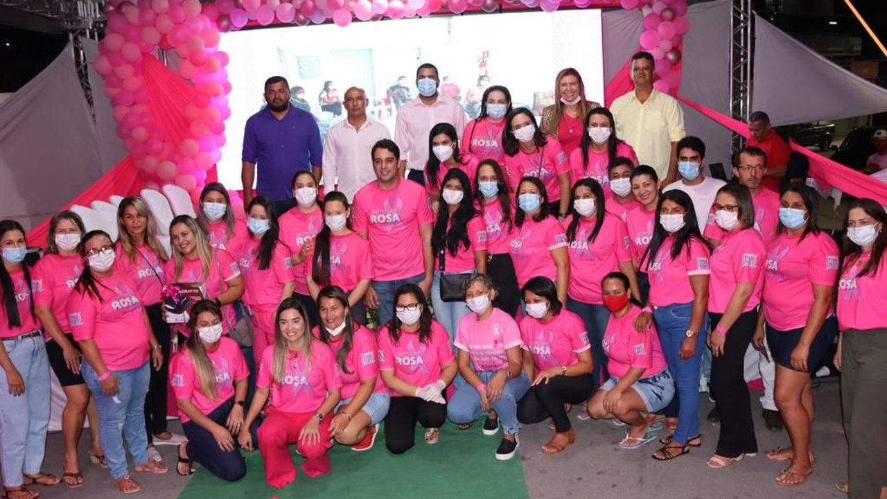 Prefeitura de Santana do Mundaú realiza evento de encerramento do Outubro Rosa e lança programa de fortalecimento da saúde da mulher