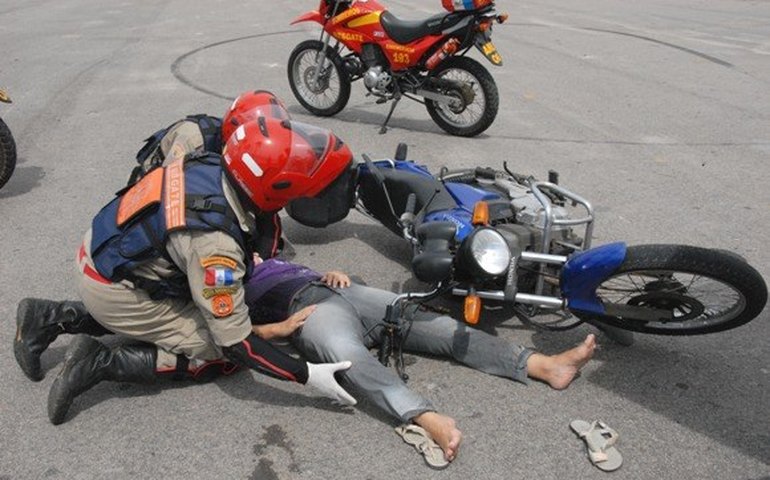Acidentes com motos representam 94% das vítimas de trânsito atendidas no Agreste
