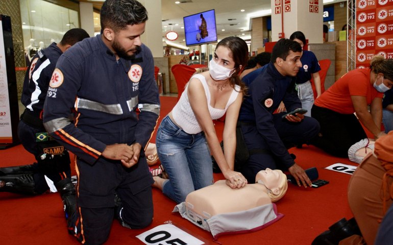 Samu realizará nova capacitação gratuita em reanimação cardiopulmonar