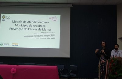 Prevenção do Câncer de Mama em Arapiraca é destaque em evento na capital 