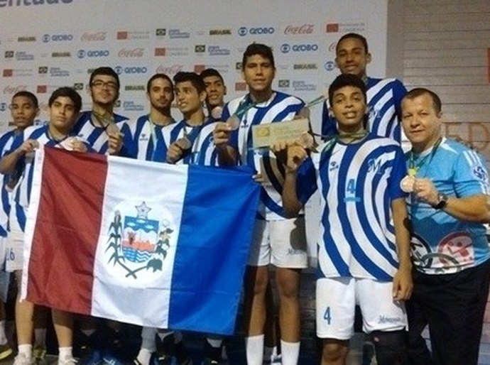 AL quebra jejum histórico e conquista bronze no voleibol masculino no Paraná