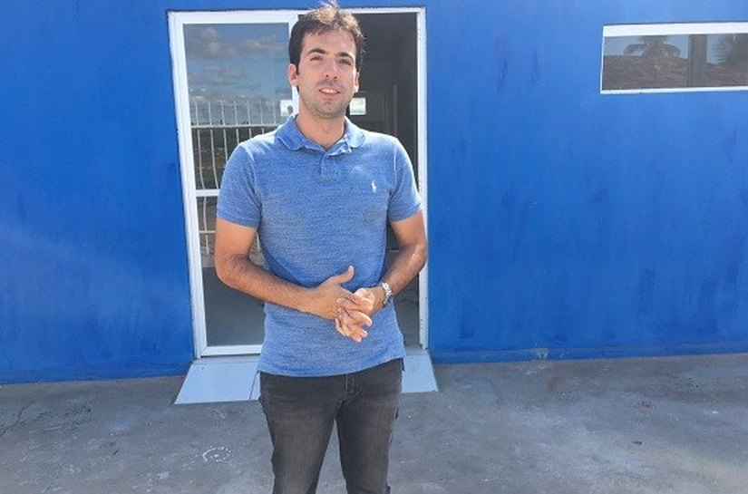 Secretário Yvan Beltrão vistoria obras da nova unidade de saúde em Coruripe