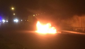 explosão carro