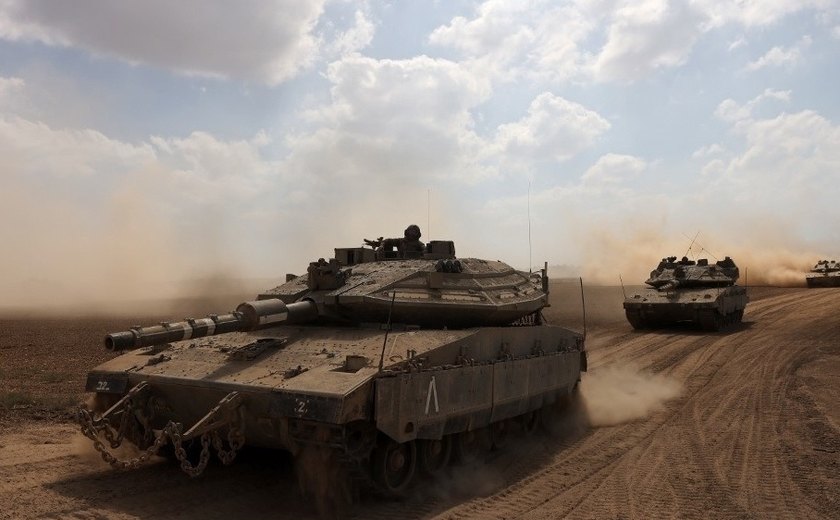 Vídeos mostram momentos da invasão de Israel por terra com tanques em Gaza