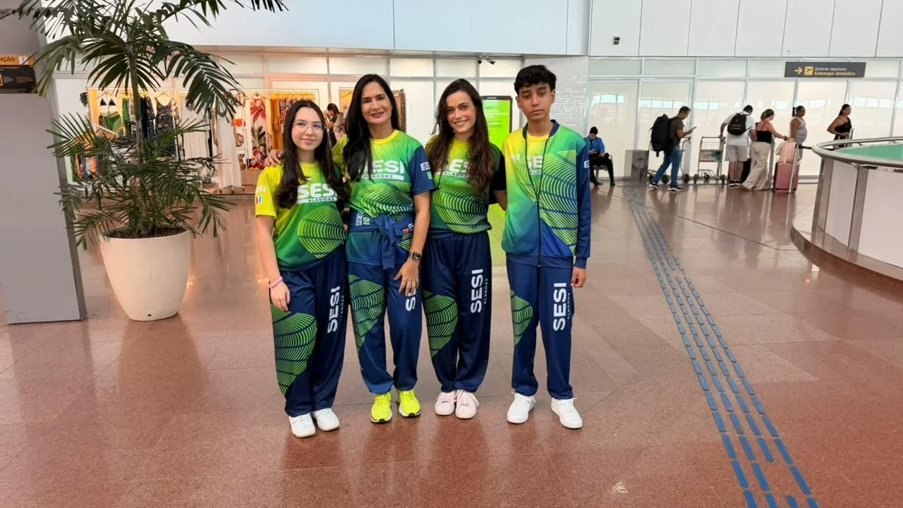 De Alagoas para o mundo: Estudantes do SESI representam o Brasil em Mundial de Robótica nos EUA