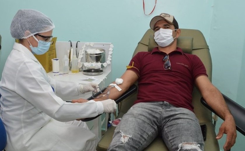 Hemoal promove coleta externa de sangue em Marechal Deodoro nesta terça (29)