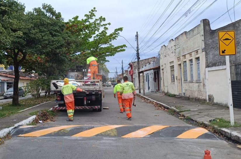 DMTT reforça sinalização em diferentes pontos da cidade