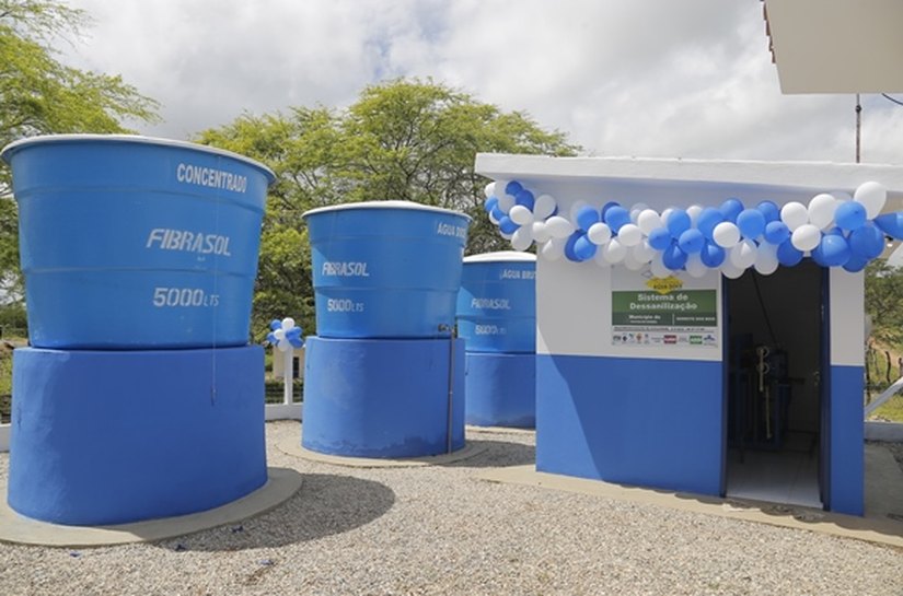 Semarh inicia entrega de sistemas de dessalinização no semiárido de AL