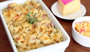 Macarrão gratinado  / Foto: Fortaleza 