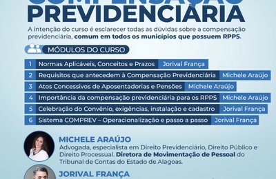 AMA oferece curso gratuito sobre Compensação Previdenciária a partir do dia 18 de maio