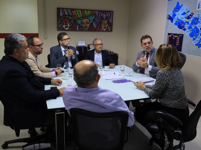 MPAL recebe Diretoria da Fecomércio e Sesc/Senac para formulação de convênio em prol de populações vulneráveis