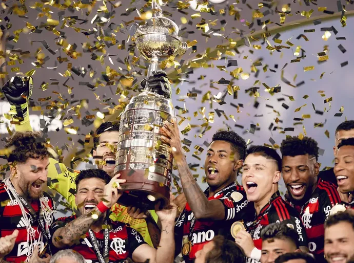 Flamengo domina seleção da Copa Libertadores