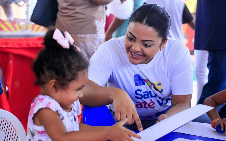 Secretaria da Primeira Infância leva atendimentos para 3ª edição do Saúde Até Você