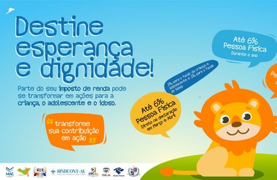 MPAL lança ação para motivar destinação de percentual do IR devido e promover cidadania
