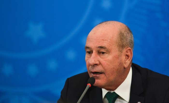 O ministro da Defesa, Fernando Azevedo e Silva