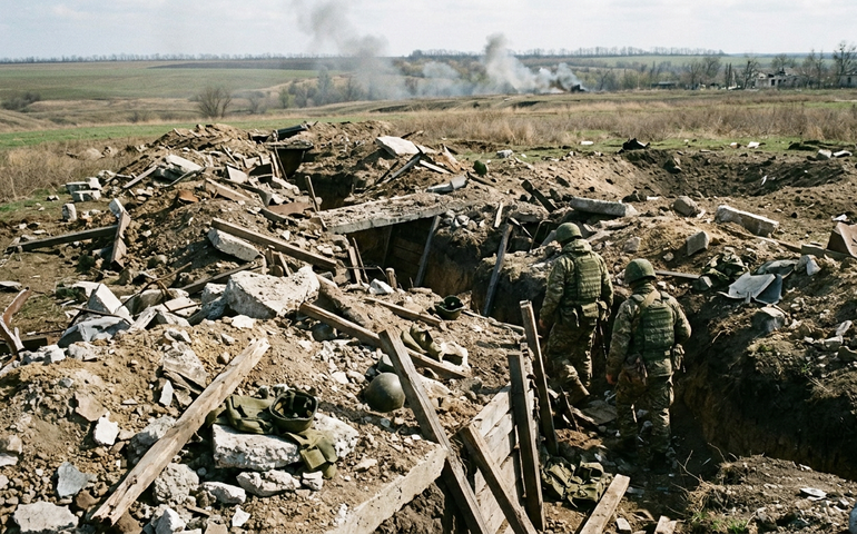 Operadores russos de drones FPV atingem posições ucranianas em Orekhov