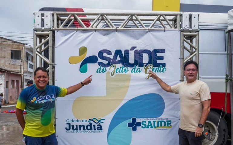 Prefeito Jorge Galvão promove um grande mutirão de saúde para atender população de Jundiá