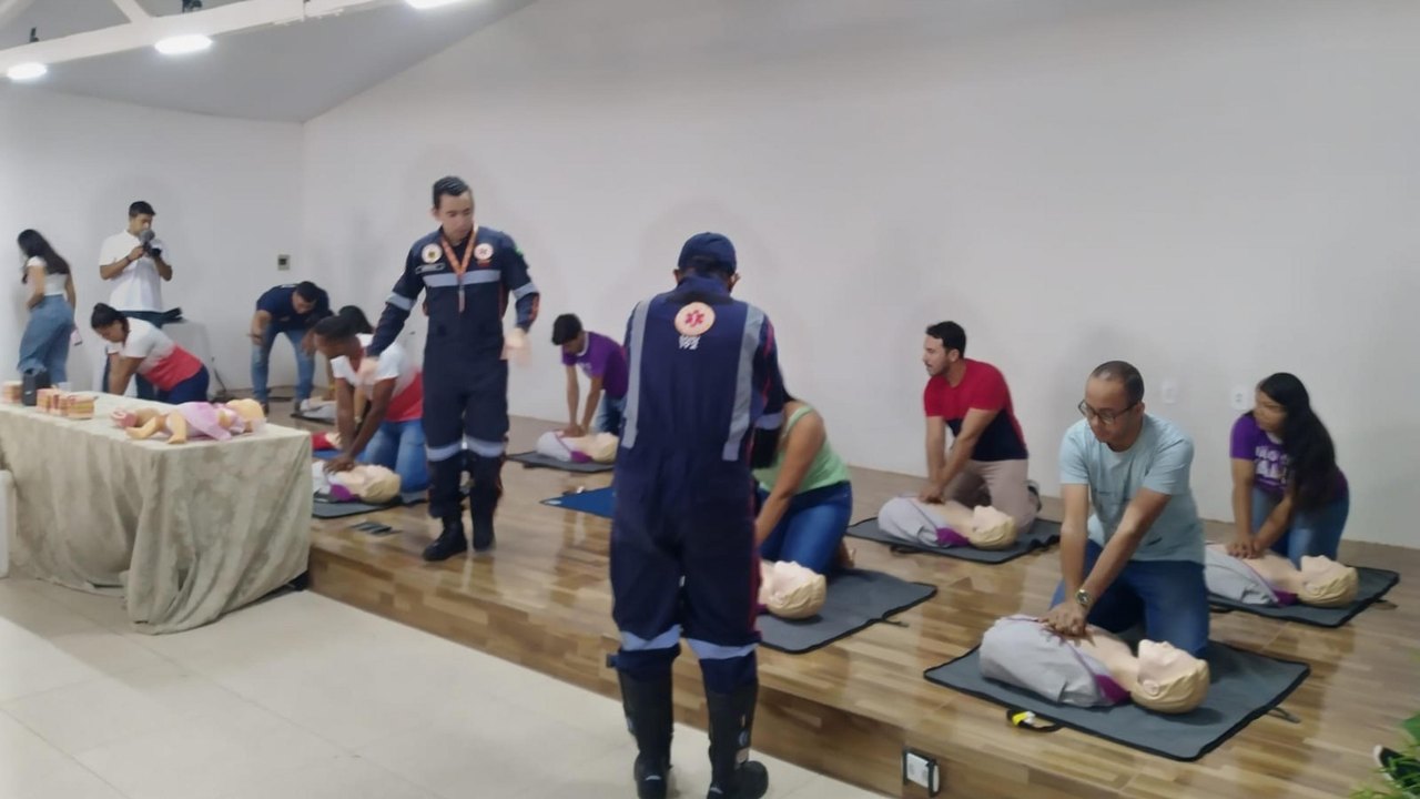 Primeiros Socorros: Samu capacita profissionais que atuam com crianças em Penedo