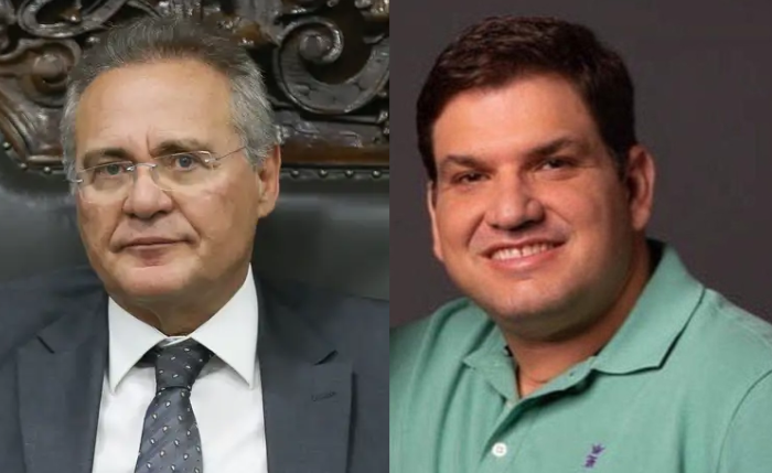 Catunda que pedia a condenação do senador Calheiros por ter compartilhado postagens nas redes socais associando Catunda ao esquema de compras de kit robótica