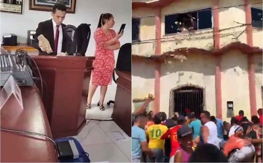 Vereador joga dinheira pela janela e rasga carta de renúncia