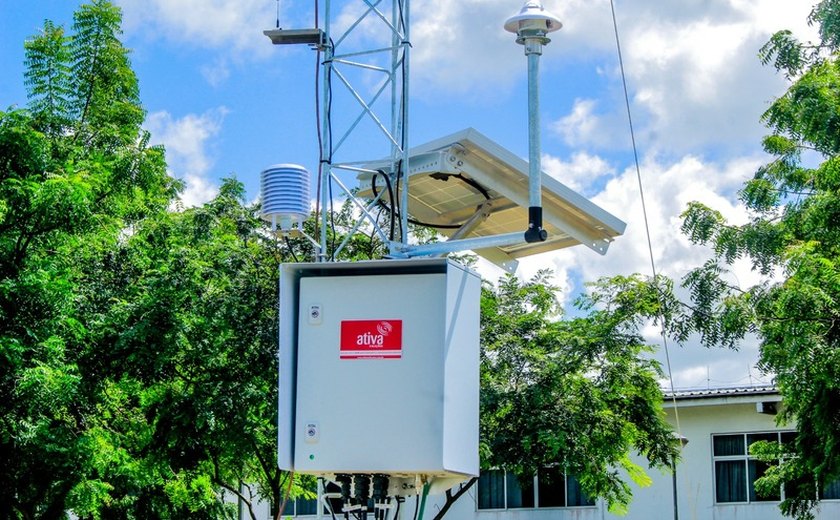 Nova estação meteorológica aponta que 70% das chuvas previstas para maio em Penedo caíram durante três dias