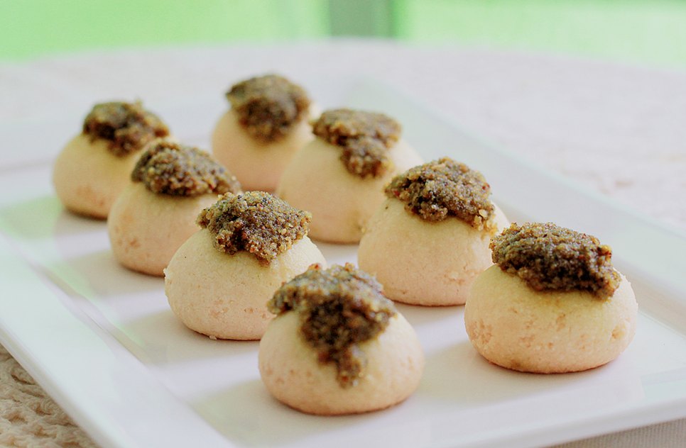 biscoito de pistache