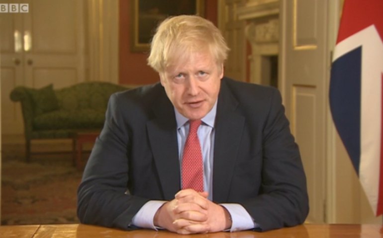 Boris Johnson exorta comunidade internacional a trabalhar de forma coordenada