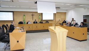 SESSÃO / Foto: Cleverton Ribeiro - DICOM/TCE