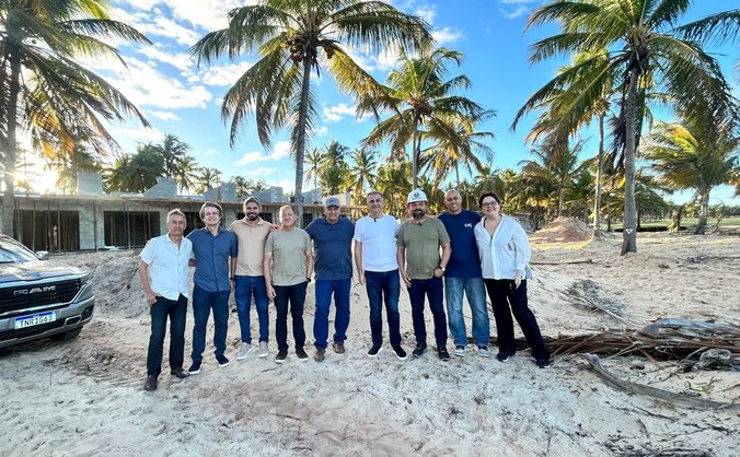 Equipe da maior operadora de turismo do país conheceu de perto o andamento do empreendimento e reforçou o compromisso de promover o destino para o Brasil e o mundo
