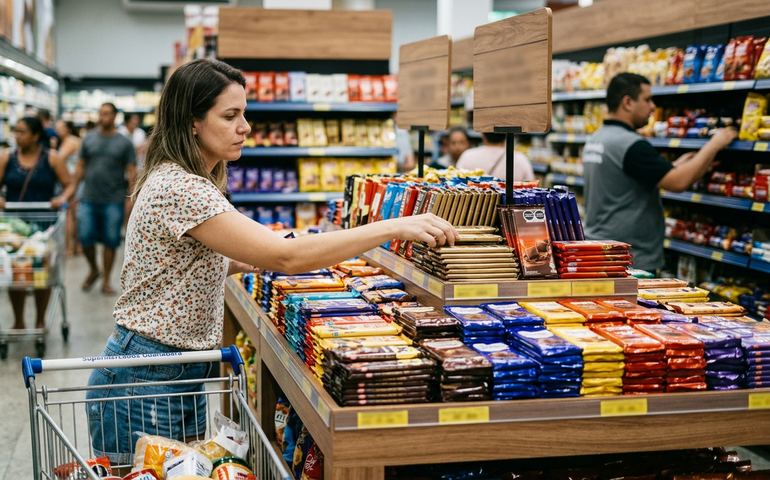 Páscoa: rede de supermercados traz mais de 100 toneladas de chocolate belga ao Rio