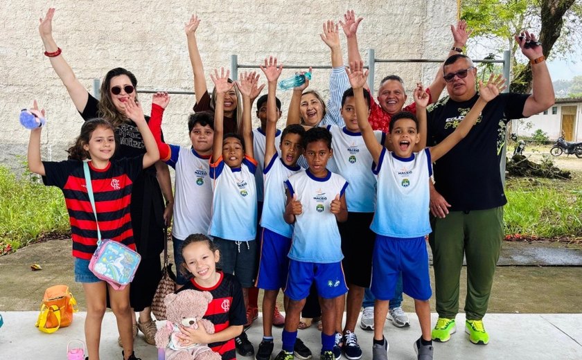 Abertura dos Jogos Municipais Escolares promove integração esportiva entre estudantes